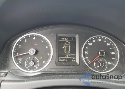 2013 Volkswagen Tiguan S из США, поврежденный, VIN WVGBV7AX3DW539578